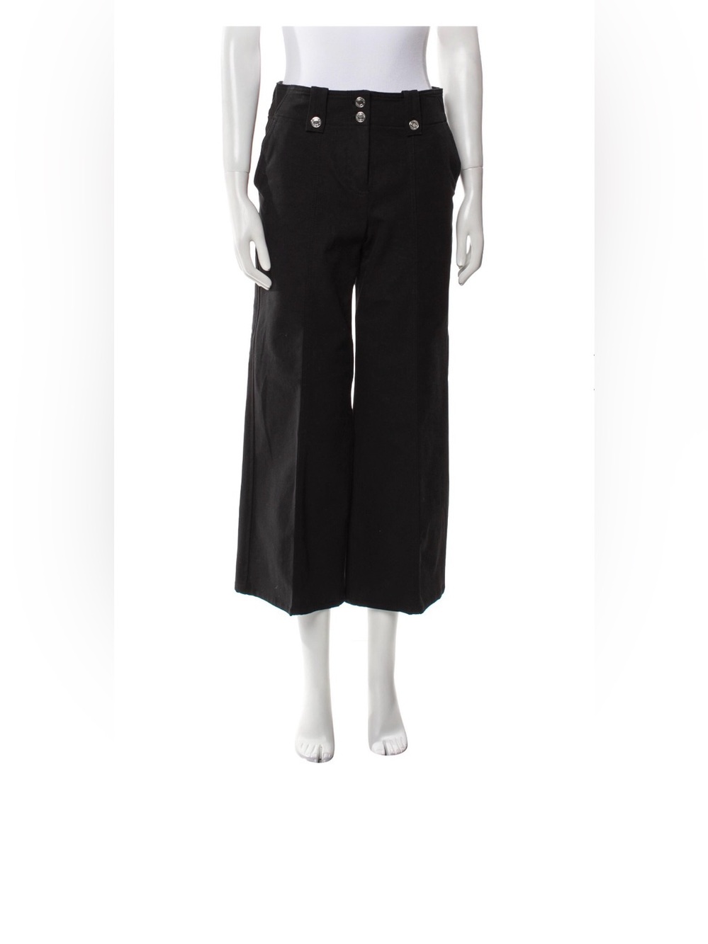 Derek Lam Black High-Rise Wide-Leg Pants 🖤🖤